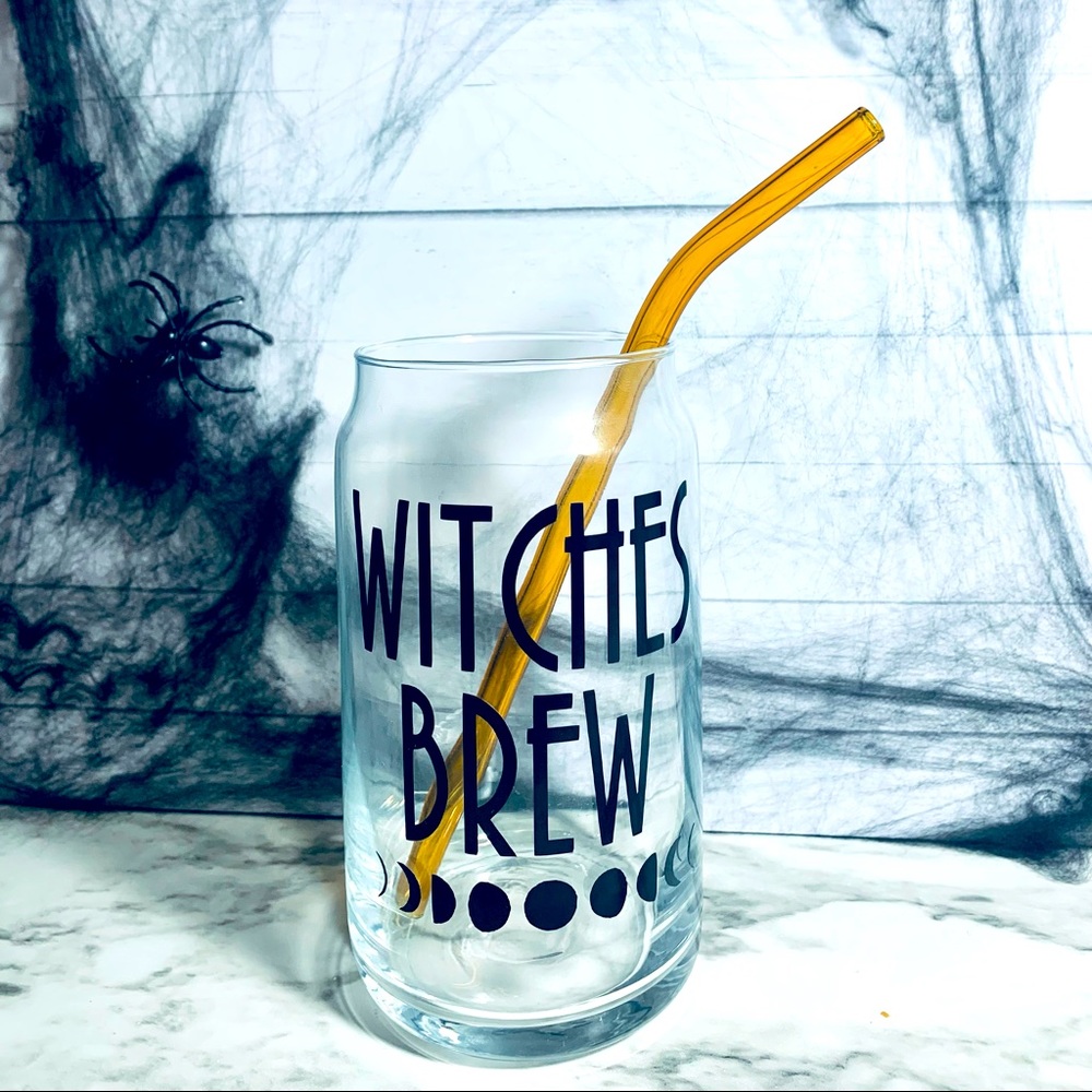 Halloween glass cup!!!